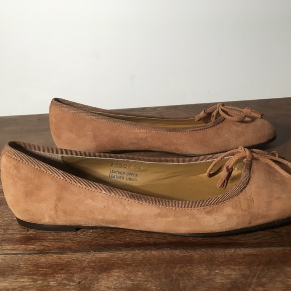 Jay Crew Barcelona Suede Ballet Flats - Picture 5 of 7